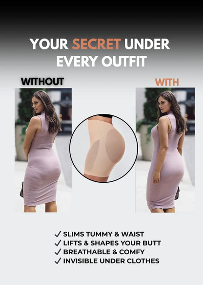 Tummy Slimming Low Back Mesh Butt Lifter