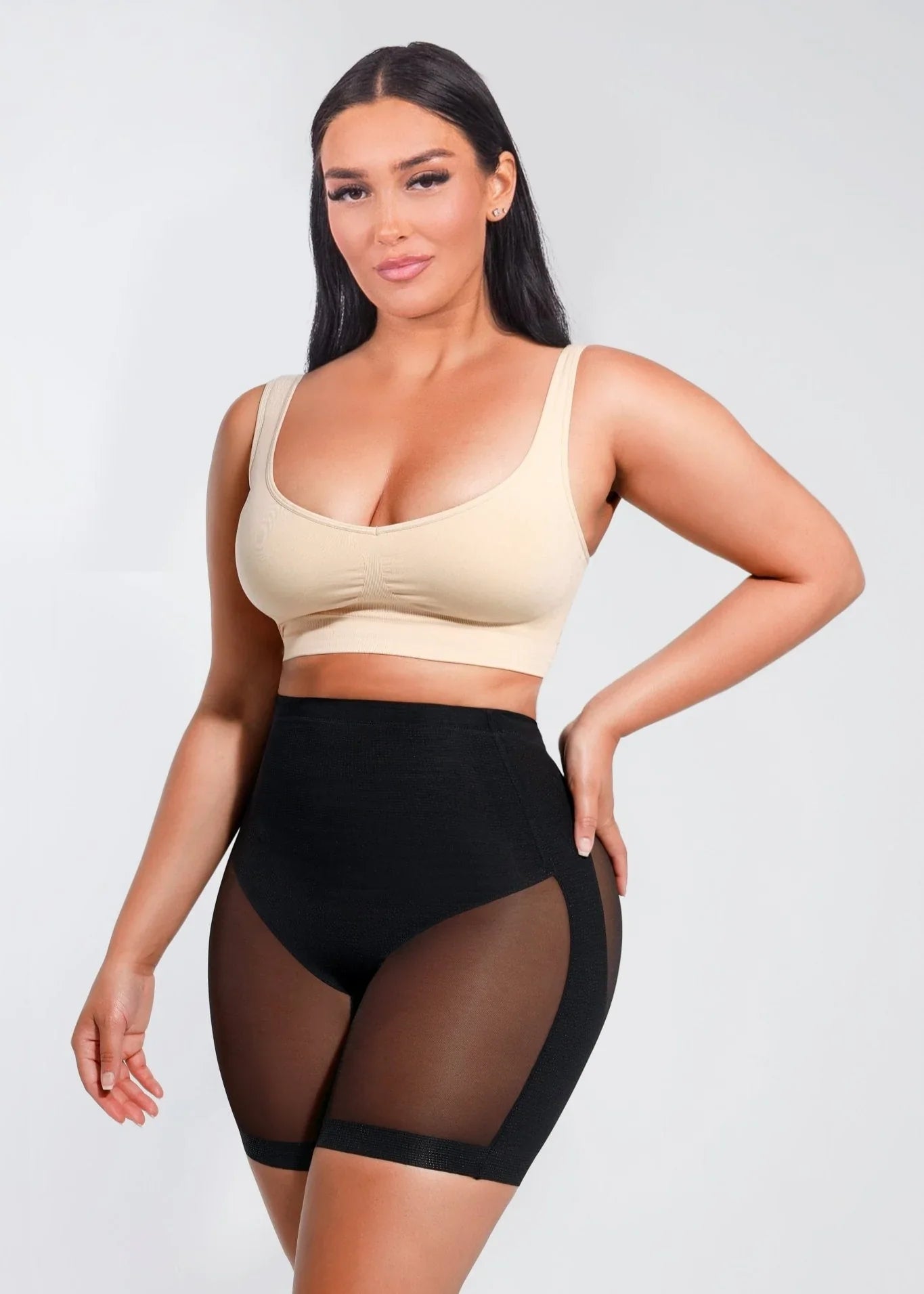 Tummy Slimming Low Back Mesh Butt Lifter