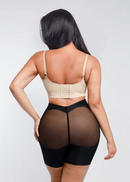 Tummy Slimming Low Back Mesh Butt Lifter